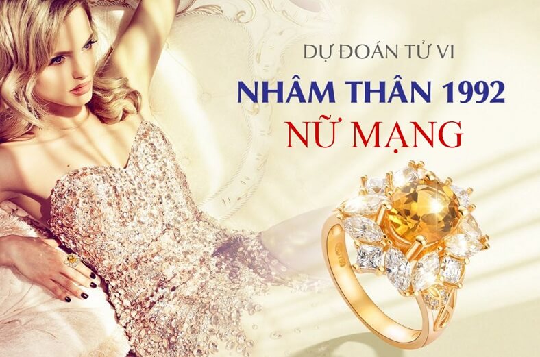 Vận niên năm 2022 của tuổi Nhâm Thân 1992 nữ mạng