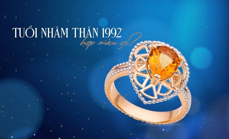 Tuổi Nhâm Thân 1992 màu gì?