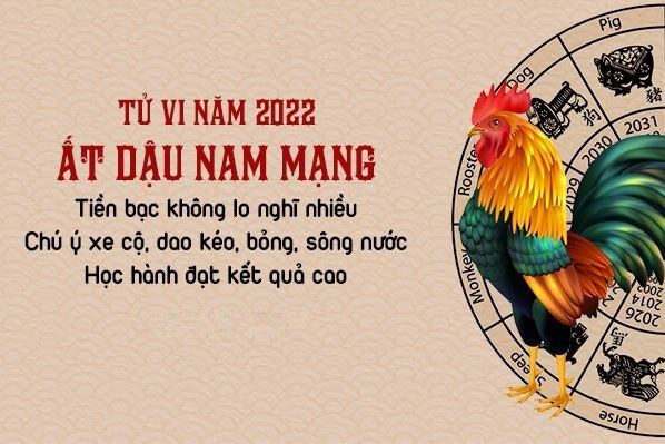 Tử vi tuổi Ất Dậu 2005 năm 2022 nam mạng