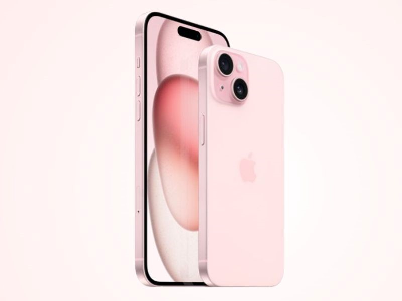 iPhone 15 màu hồng 