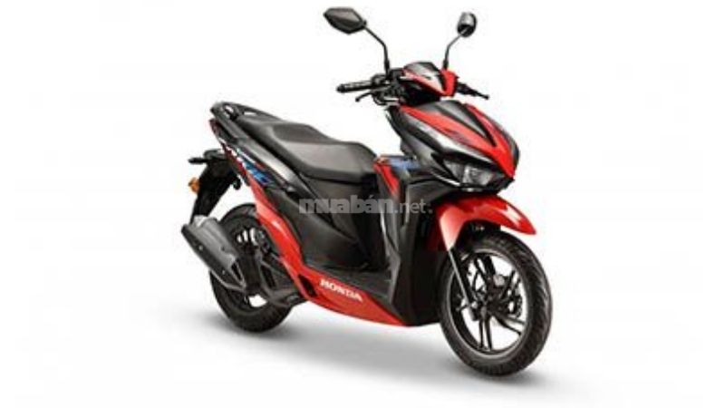 Độ kiểng Vario 150 màu đỏ đen