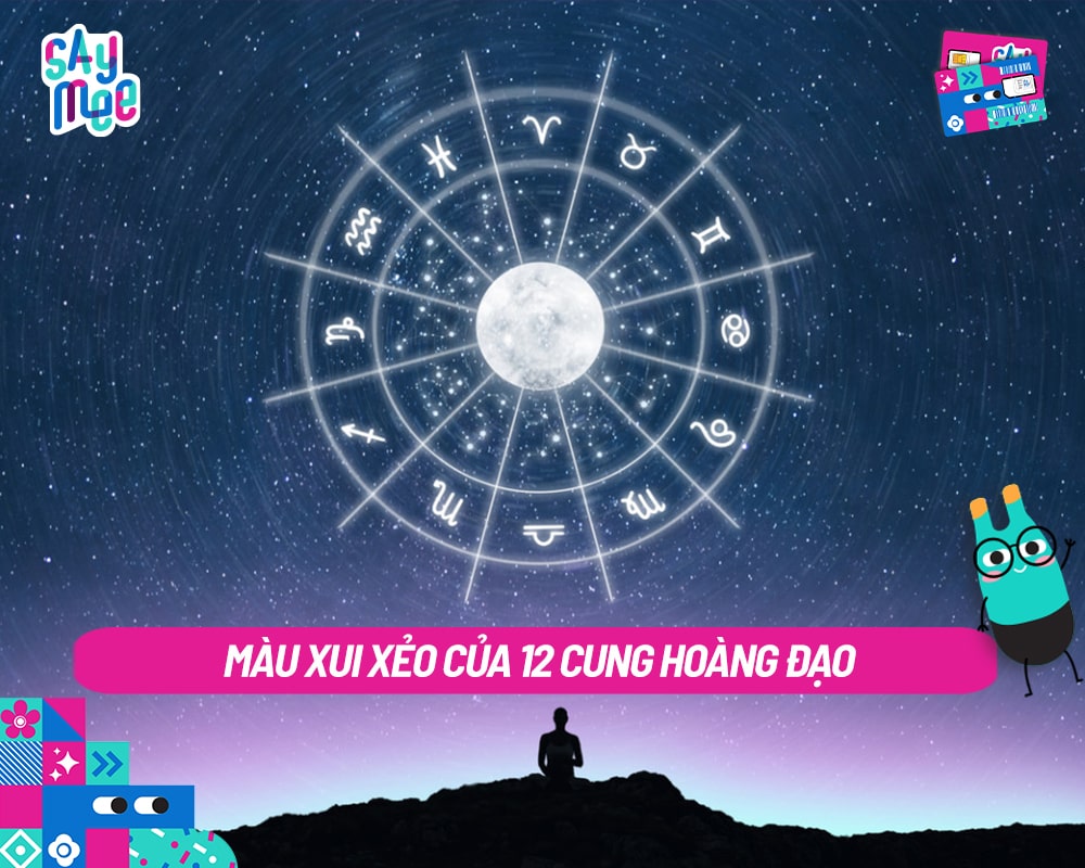 Màu xui xẻo của 12 Cung Hoàng Đạo