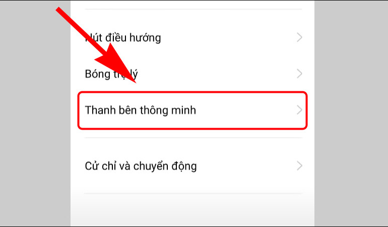 bạn sẽ thấy Smart Sidebar trở thành một đường kẻ màu trắng được dán bên phải màn hình