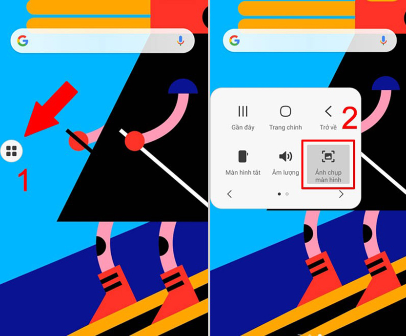 cách chụp màn hình bằng điện thoại samsung