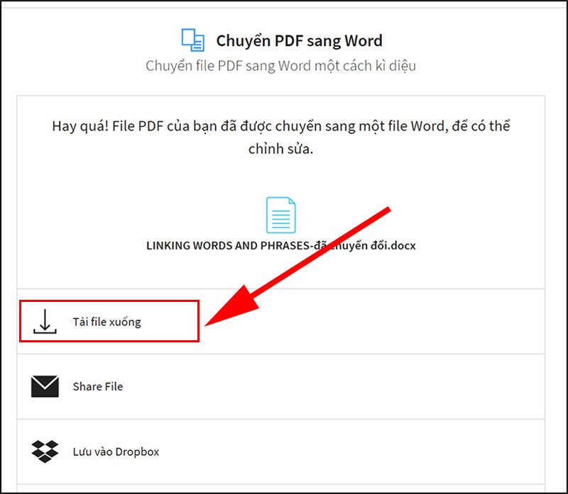 Tải file PDF đã chuyển đổi