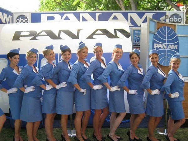 Hình ảnh đồng phục tiếp viên hàng không Pan American World Airways