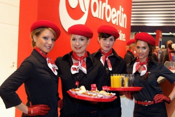 Đồng phục tiếp viên hàng không Air Berlin