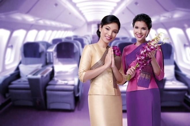 Đồng phục tiếp viên hàng không Thai Airway