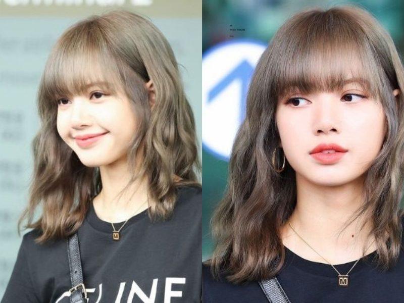 Tóc ngắn nữ lob uốn đuôi cùng Lisa Blackpink