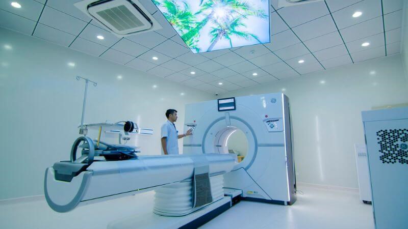 Dùng CT-scanner để đánh giá u nguyên phát