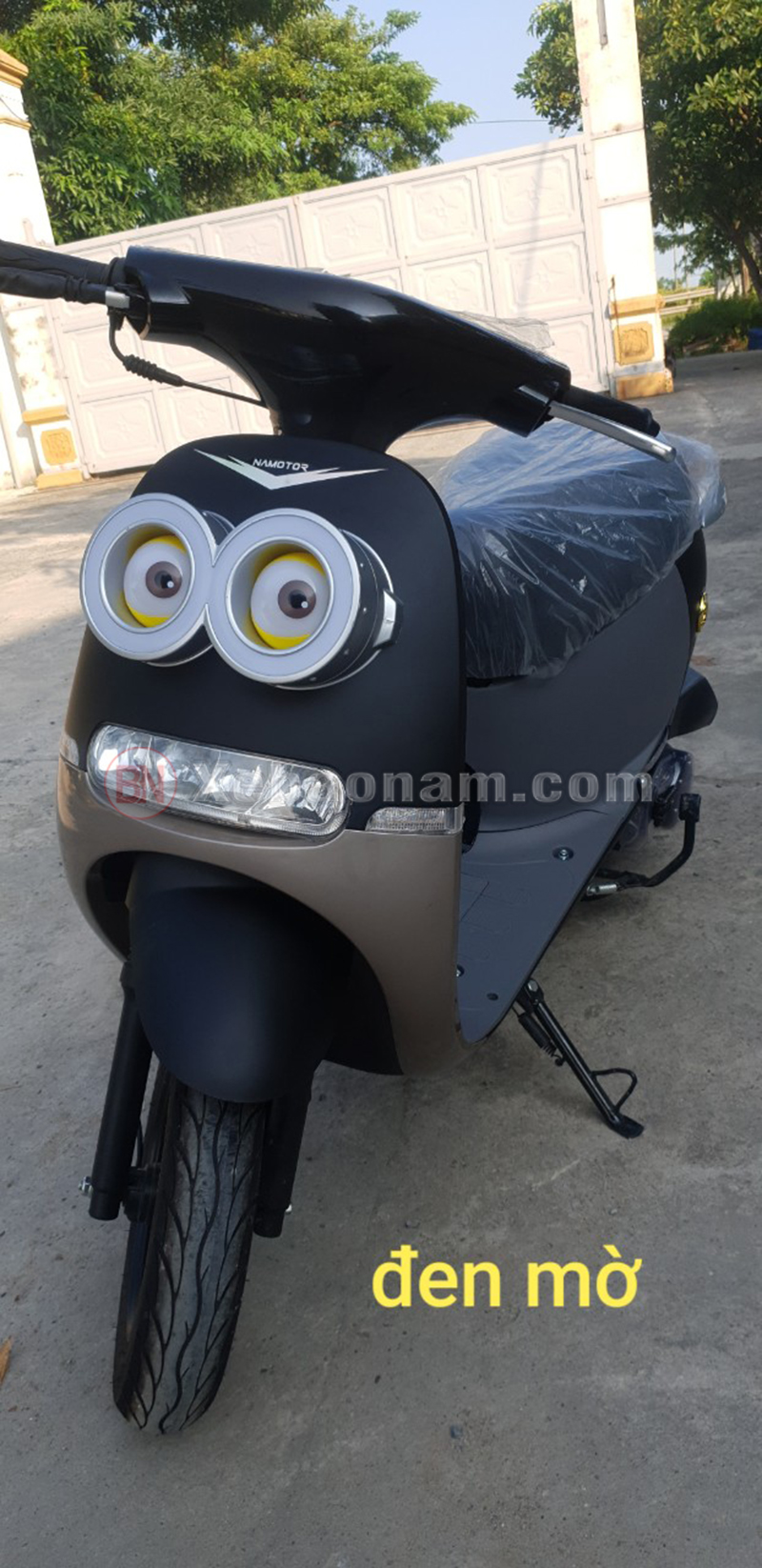 Màu đen xe ga 50cc gogo namotor 1