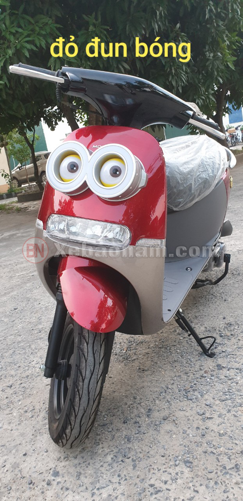 Xe ga 50cc gogo namotor đỏ đun bóng