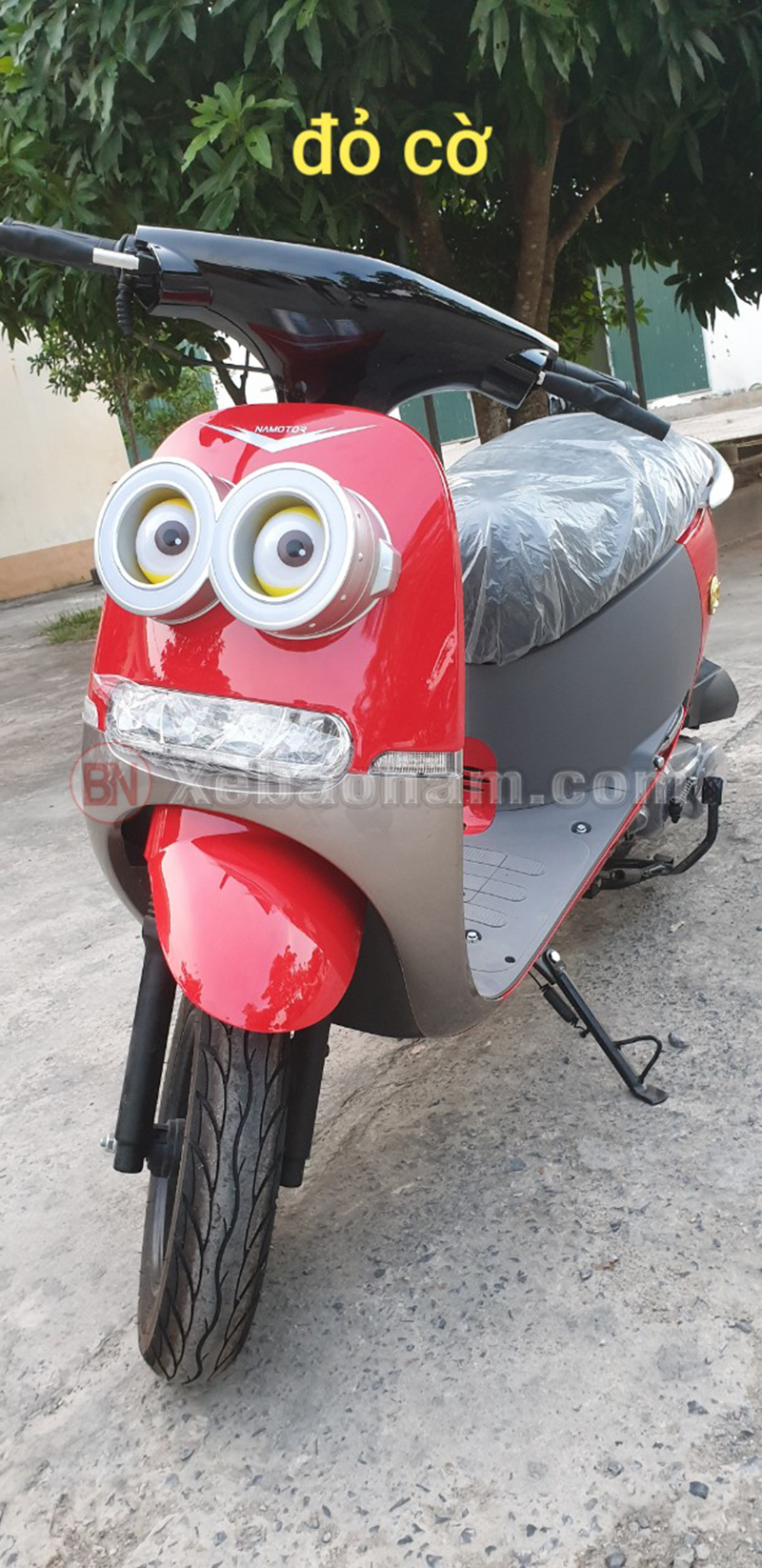 Xe ga 50cc gogo namotor đỏ cờ