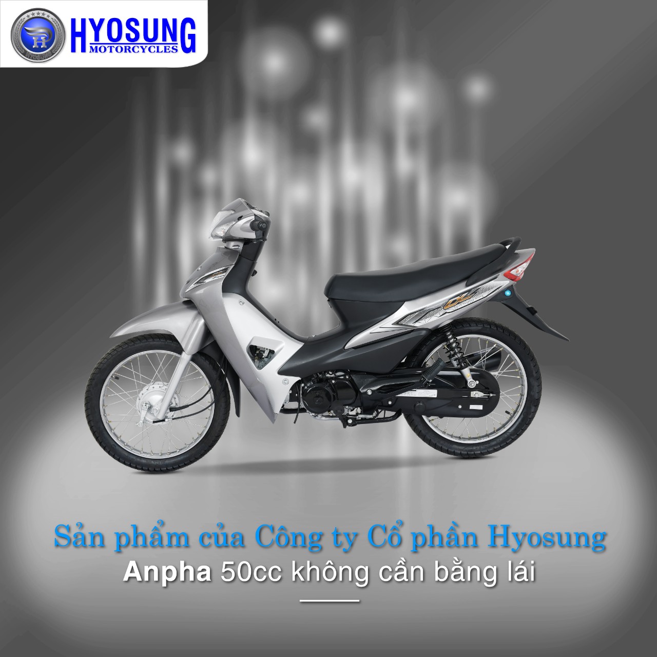 xe số 50cc Wave Hyosung