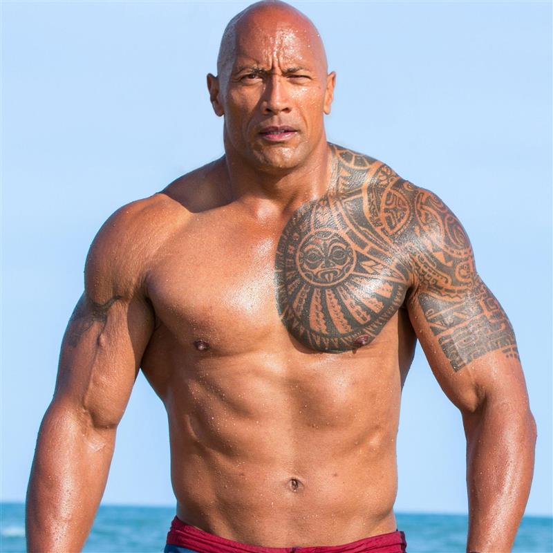 Dwayne Johnson (The Rock) - Trai đẹp 6 múi, siêu sao tỉ đô của Hollywood