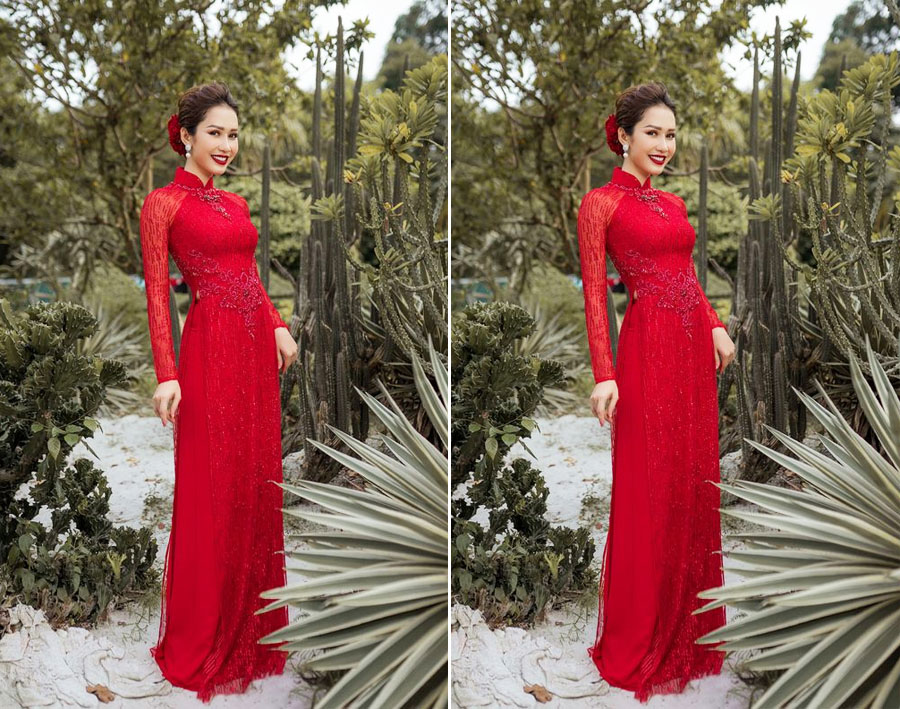 Ao dai cuoi do 4