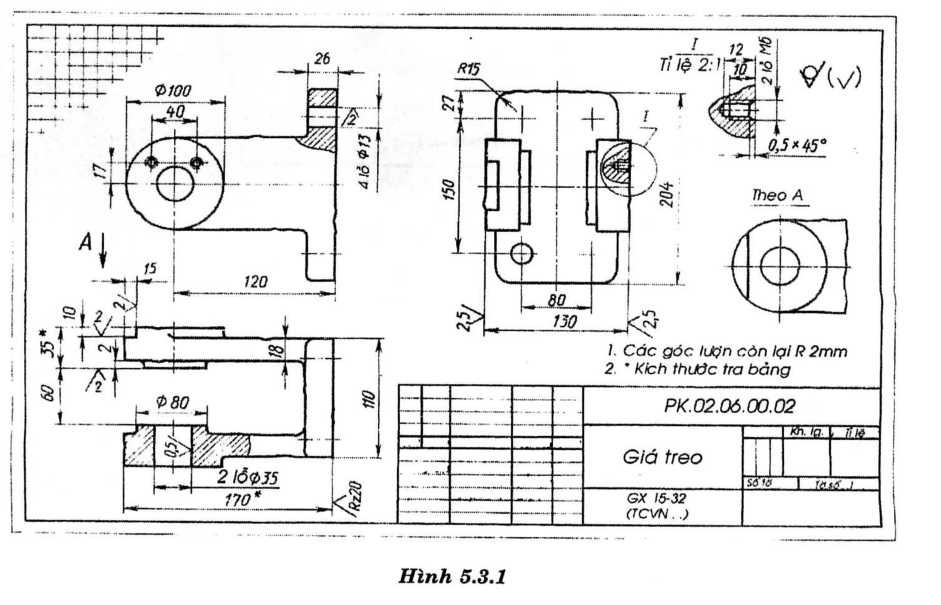 Cách tạo bản vẽ lắp chi tiết