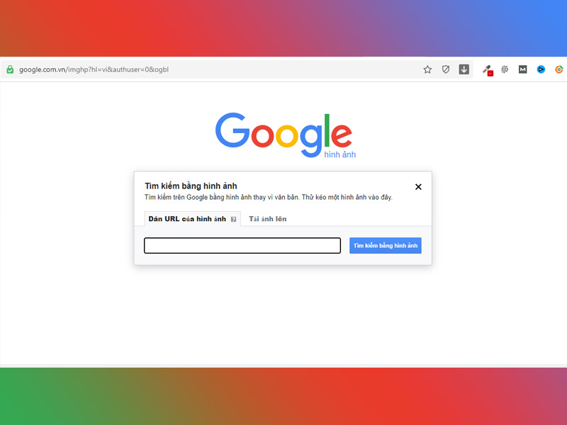tìm kiếm ảnh gốc Google