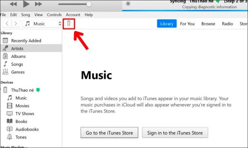 Hướng dẫn thay tên thiết bị bằng iTunes