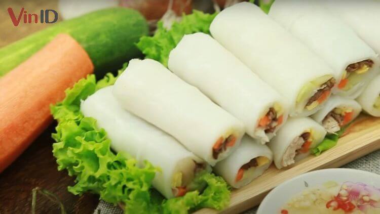 Phở cuốn ngon, đậm đà, đẹp mắt