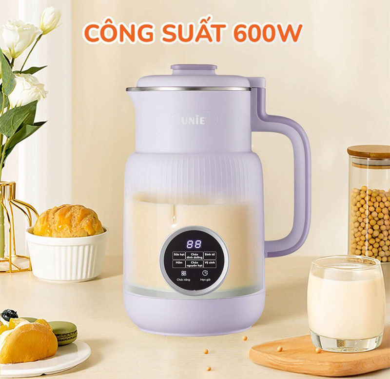 Máy làm sữa hạt Unnie UMBO8 công suất 600W