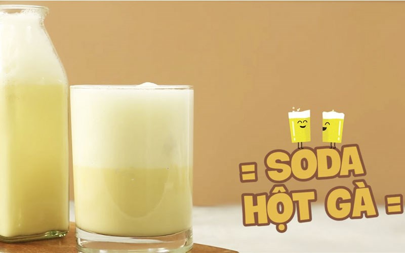 Soda sữa hột gà