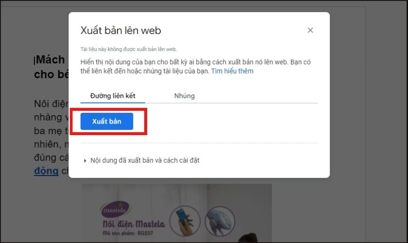 Hướng dẫn lưu ảnh từ Google docs về máy