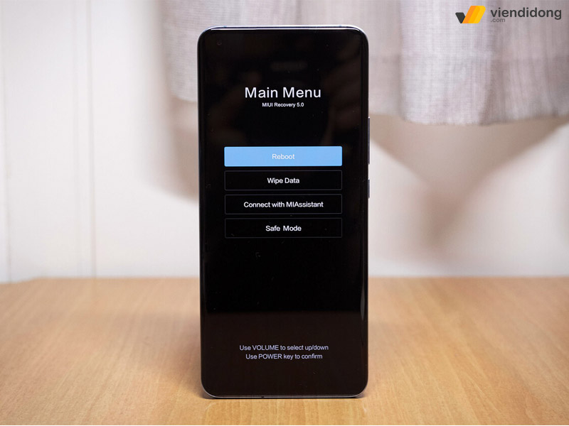 reset điện thoại Xiaomi reset