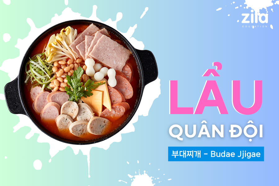 Lẩu quân đội Hàn Quốc - Budae Jjigae