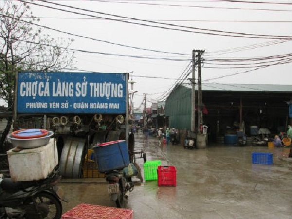 Chợ đầu mối yên sở Hà Nội