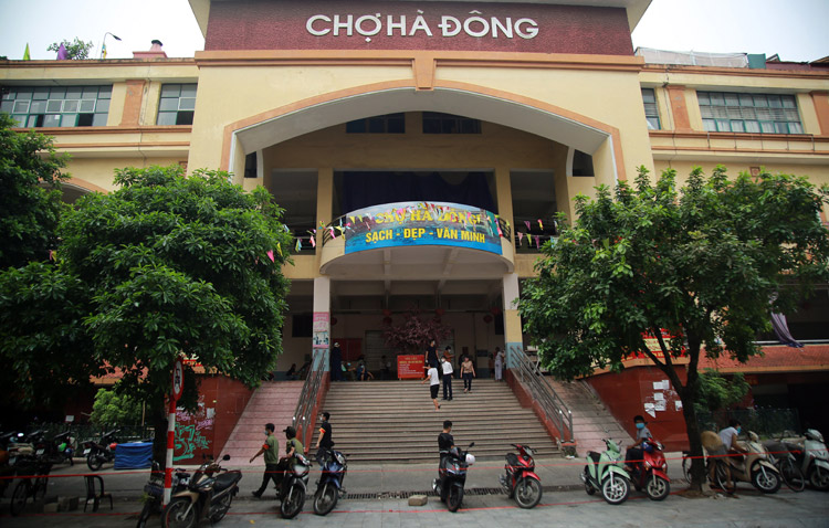 chợ đầu mối hà đông