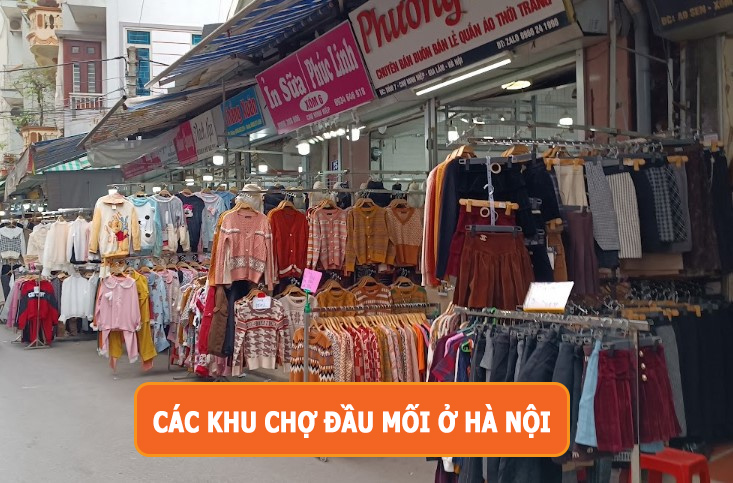 các chợ lớn ở hà nội