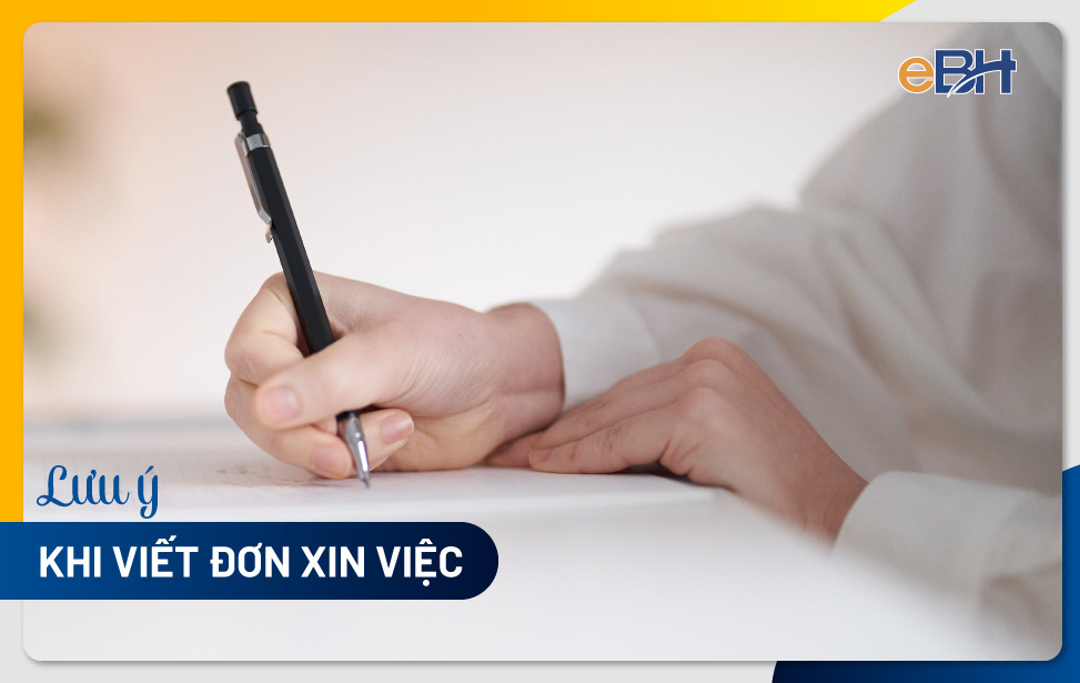 Những lưu ý khi viết đơn xin việc viết tay