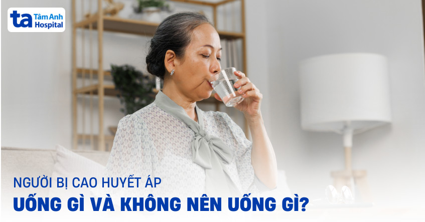 Cao huyết áp uống gì để hạ?