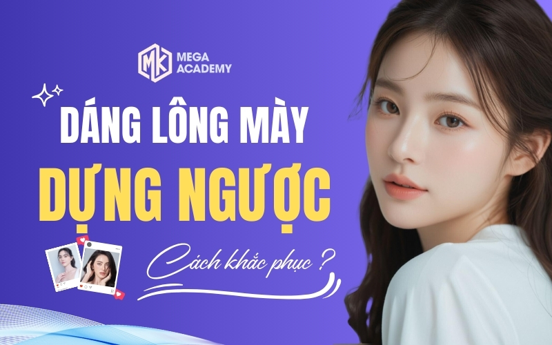 lông mày dựng ngược