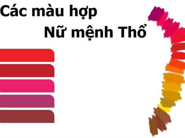 mệnh thổ hợp màu gì