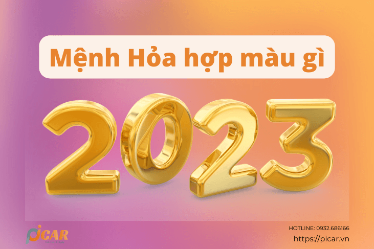 Mệnh Hỏa hợp màu gì 2023