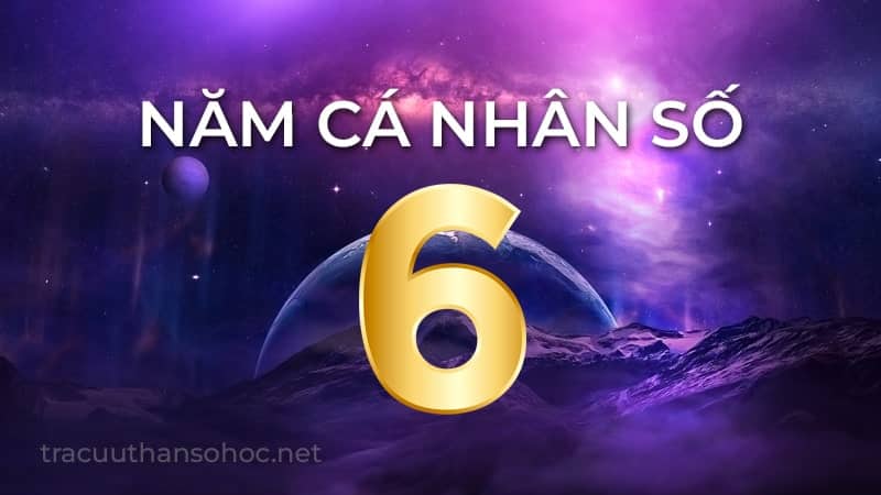 Năm cá nhân số 6 Thần số học 2023