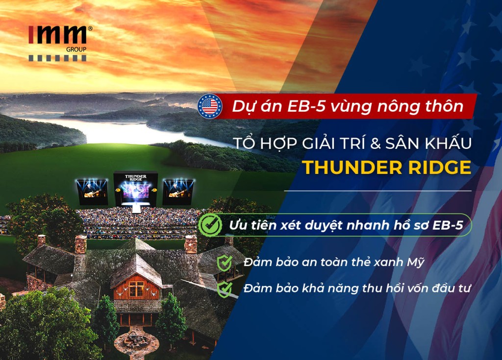 Dự án EB-5 (Vùng nông thôn) Tổ hợp giải trí & sân khấu Thunder Ridge