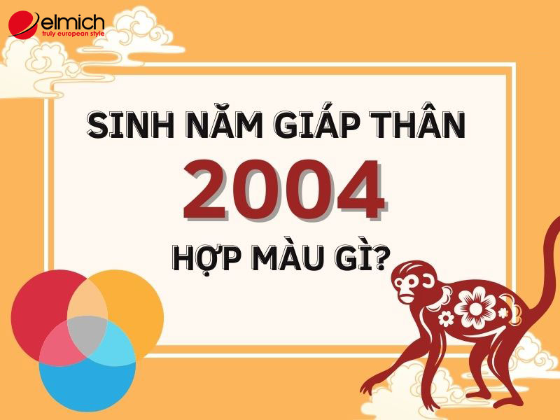 Hình 2: Màu trắng là màu hợp với người sinh năm 2004 nhất