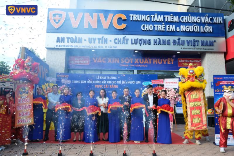 VNVC Cái Răng chính thức khai trương