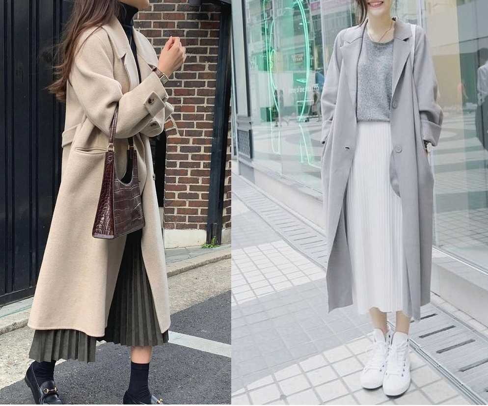 mix đồ mùa đông phong cách hàn quốc nữ chuẩn fashionista