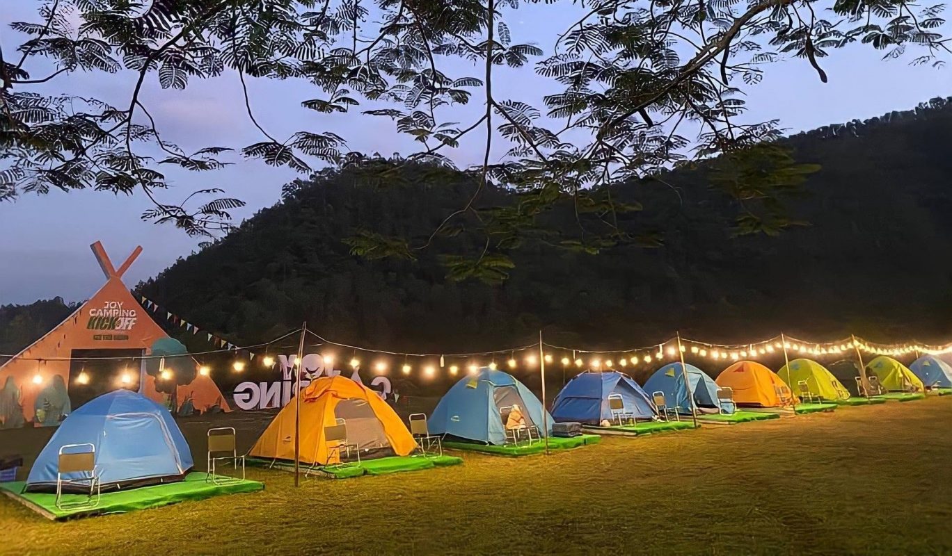 cắm trại joy camping Hòa Bình