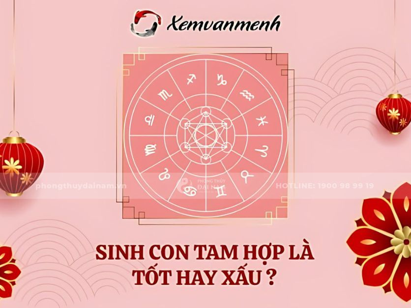 Sinh con tam hợp với bố mẹ có sao không?