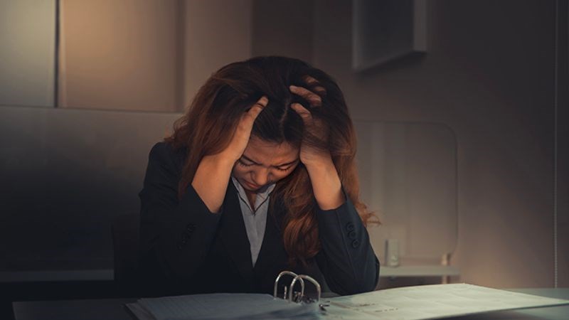 Stress tâm lý có thể gây nên tình trạng tăng tiết dịch vị dạ dày