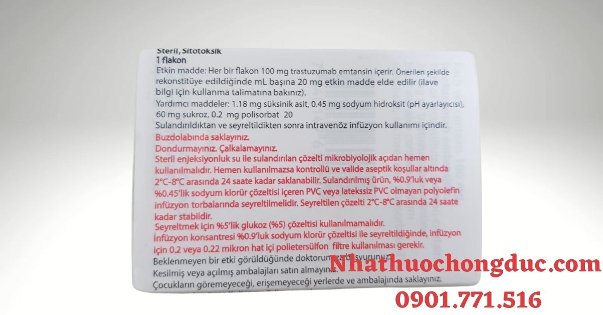 Kadcyla có tác dụng phụ gì?