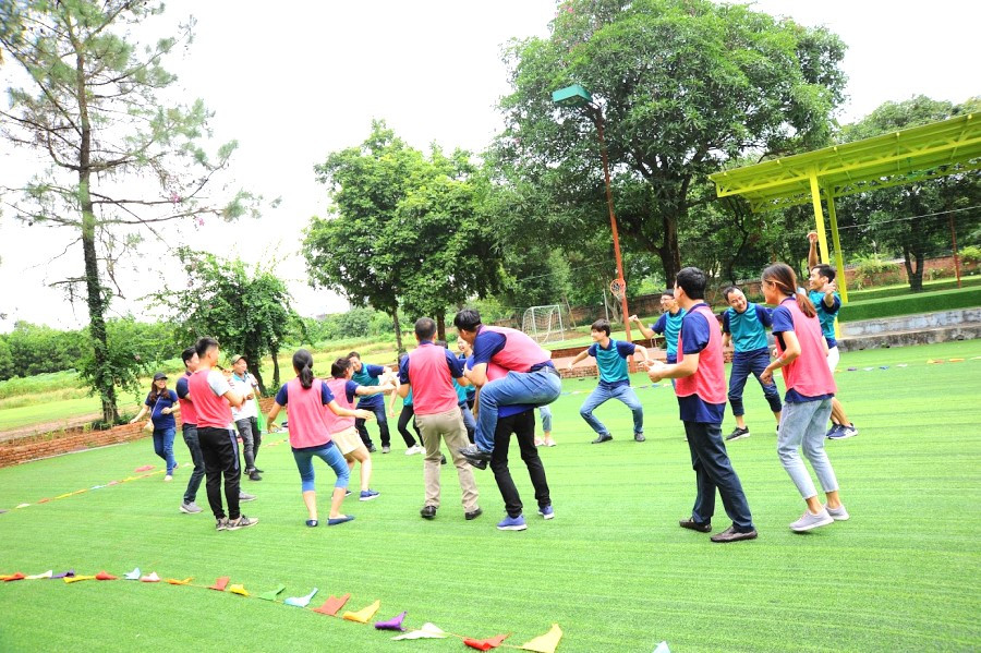 teambuilding tại Flamingo Đại Lải