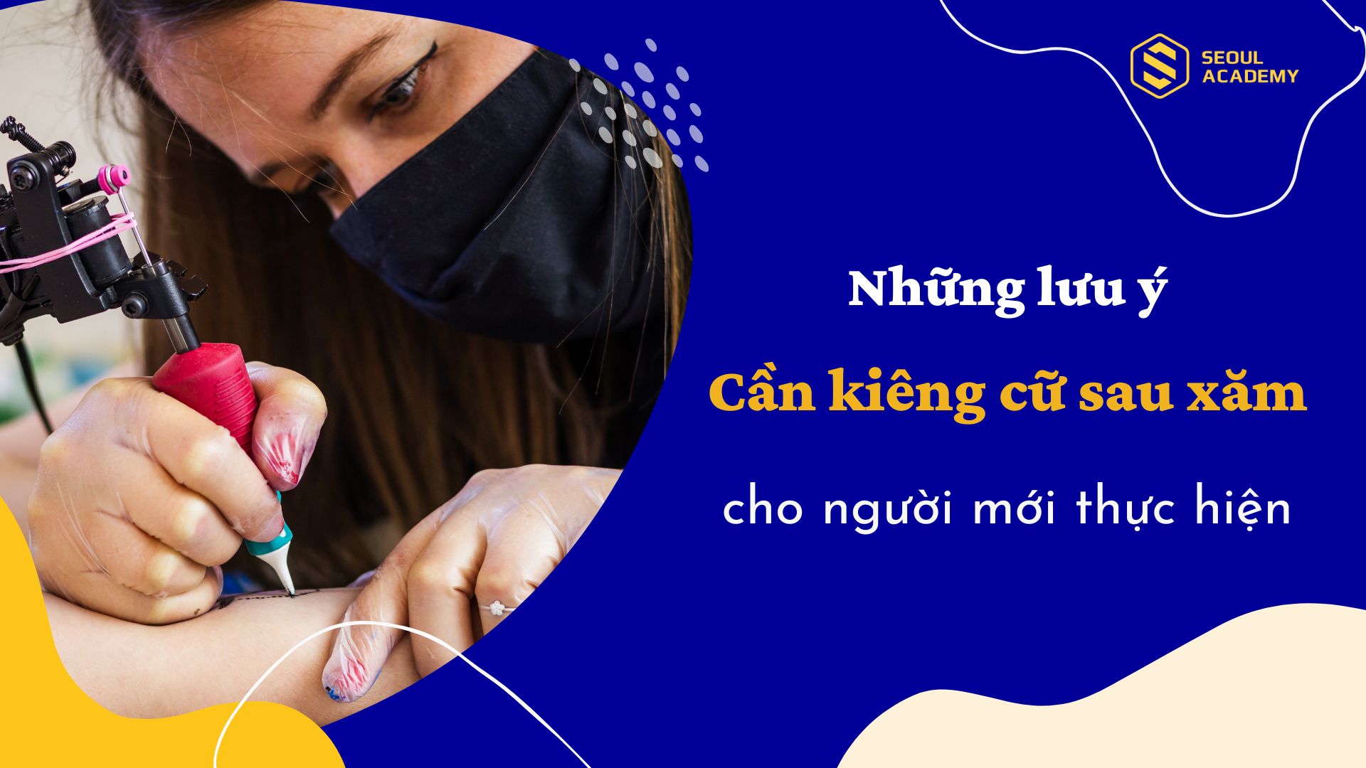 Đồ ăn nếp khiến vết xăm bị sẹo lồi