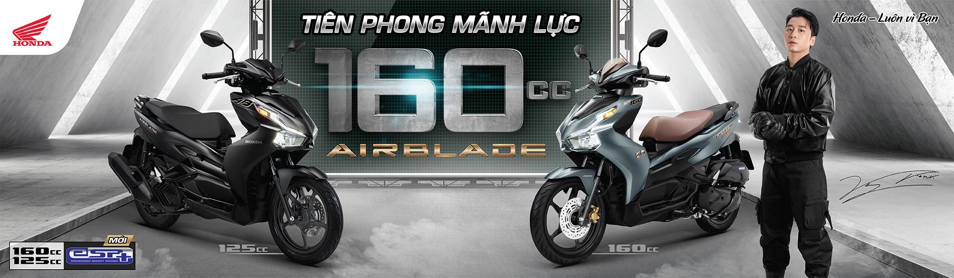 Honda Air Blade đỏ đen