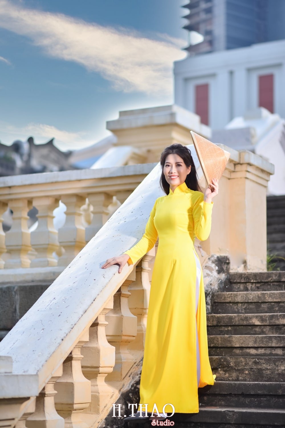 Ao dai quan 1 3 - Tổng hợp album ảnh chụp áo dài ngoại cảnh tuyệt đẹp ở Tp.HCM